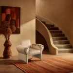 Picture of Velvet Accent Chair