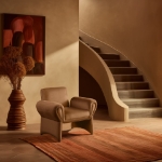 Picture of Velvet Accent Chair