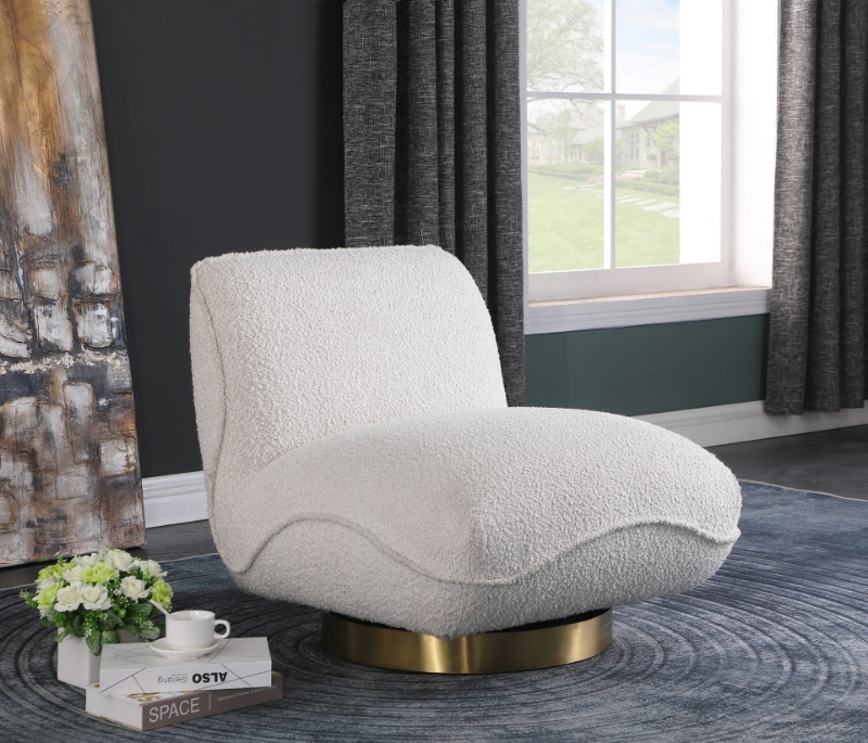 Picture of Fabric Swivel Accent Chair