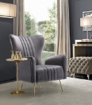 Picture of Velvet Accent Chair