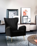 Picture of Velvet Accent Chair