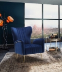 Picture of Velvet Accent Chair