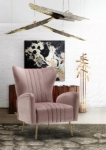 Picture of Velvet Accent Chair