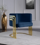 Picture of Velvet Accent Chair