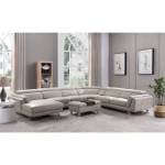 Picture of Genuine Leather Sectional