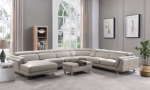 Picture of Genuine Leather Sectional