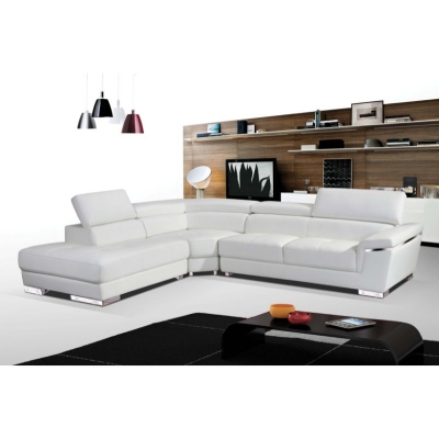 Show details for Genuine Leather Sectional Picture of Genuine Leather Sectional