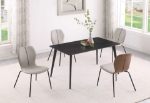 Picture of 5pcs Or 7pcs Grey Brown Dining Room Set