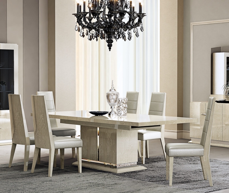 Picture of Walnut Grey Dining Chairs