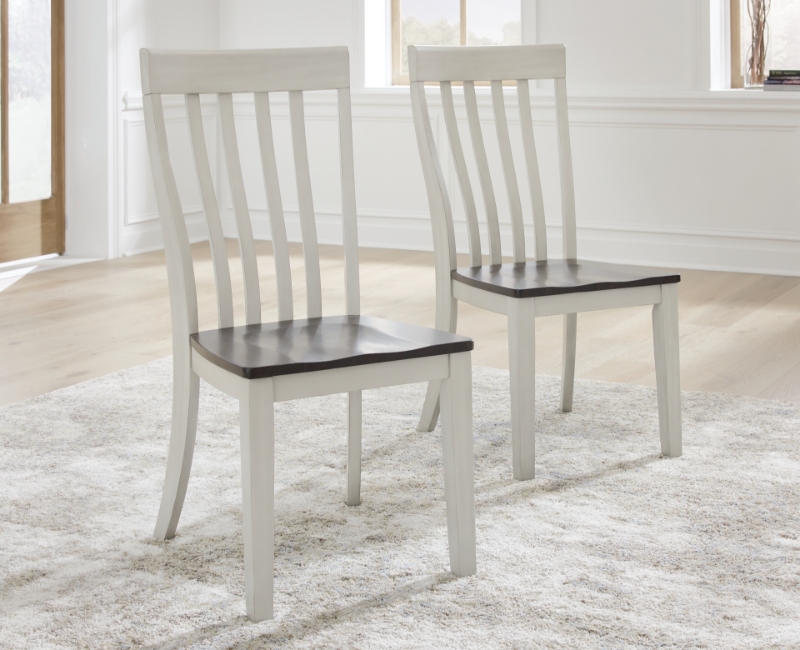 Picture of Grey Brown Dining Side Chair