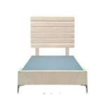 Picture of Upholstered bed with Oxford Headboard