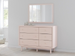 Picture of Wood  Dresser and Mirror