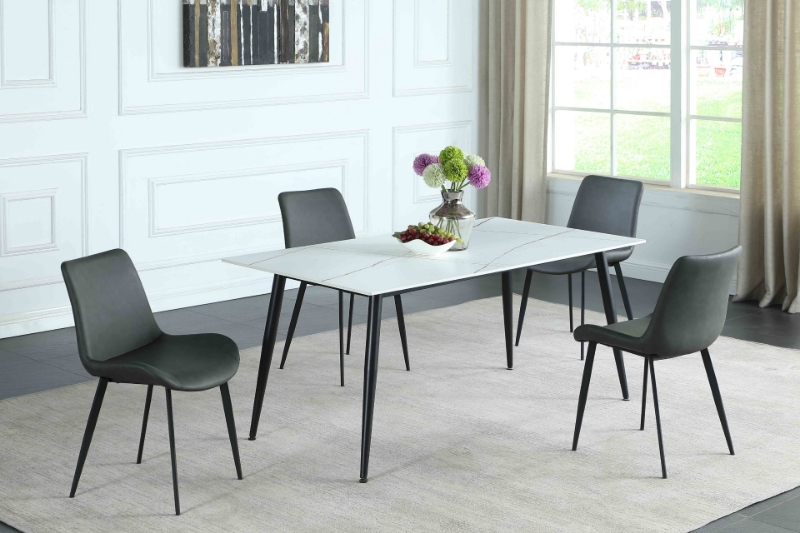 Picture of Grey or Rust Dining Side Chairs