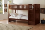 Picture of Twin Step Bunk Bed W/ Or W/o Trundle & storage
