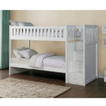 Picture of Twin Step Bunk Bed W/ Or W/o Trundle & storage