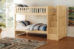 Picture of Twin Step Bunk Bed W/ Or W/o Trundle & storage