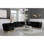 Picture of Velvet Loveseat, Sofa and Chair