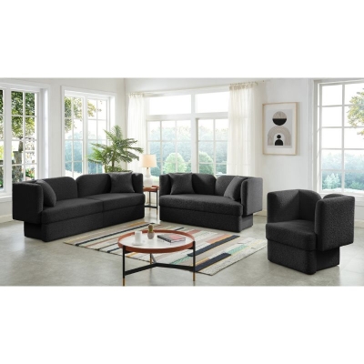 Show details for Fabric Loveseat, Sofa and Chair Picture of Fabric Loveseat, Sofa and Chair
