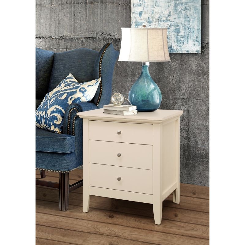 Picture of Three Drawer Night Stand