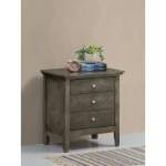 Picture of Three Drawer Night Stand