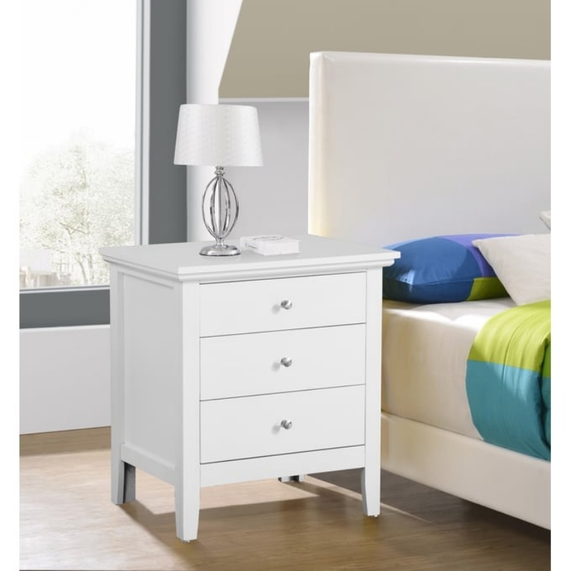Picture of Three Drawer Night Stand