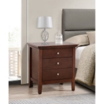 Picture of Three Drawer Night Stand