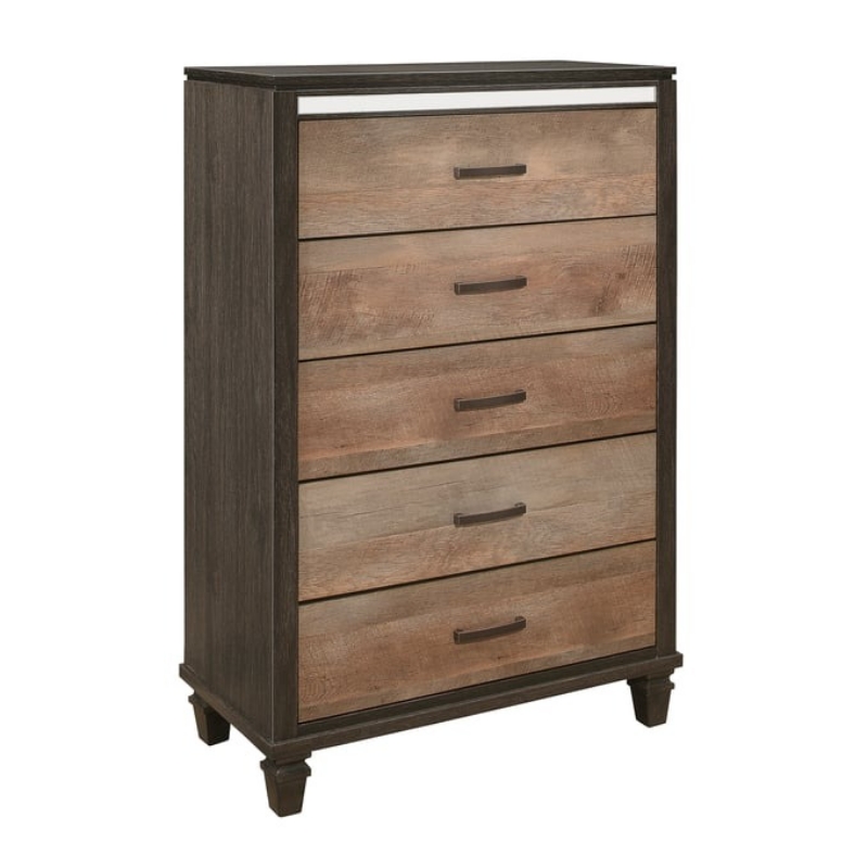 Picture of 34"L x 50"H Five Drawer Chest
