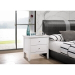 Picture of Black, White, Silver, Espresso Or Teal Night Stand