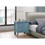 Picture of Black, White, Silver, Espresso Or Teal Night Stand