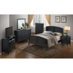 Picture of 3 Drawer wood Nightstand