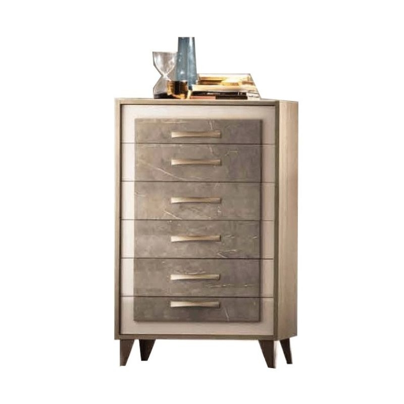 Picture of 33"W x 54"H Bronze Finish Chest