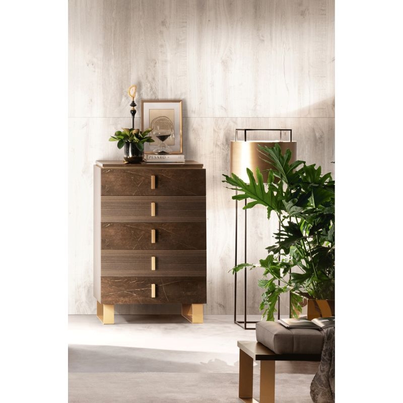 Picture of 33"W x 48"H MDF shiny finish Chest