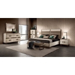 Picture of 33"W x 51"H Wood veneer High Gloss Lacquer Chest