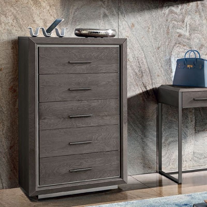 Picture of 31"W x 48"H Wood veneer Chest