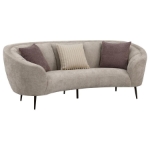 Picture of Modern Curved Sofa Beige