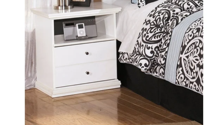 Picture of Wood One Drawer Night Stand