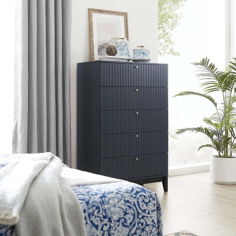Picture of 31.5"L x 51"H Blue Chest