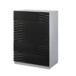 Picture of 30.1"L x 43.3"H Black Grey Chest