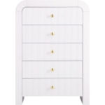 Picture of 34"L x 48"H White or Black Finish Chest
