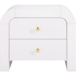 Picture of White or Black Finish Night Stand