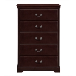 Picture of 31"W x 48.5"H wood and engineered wood White finish Chest