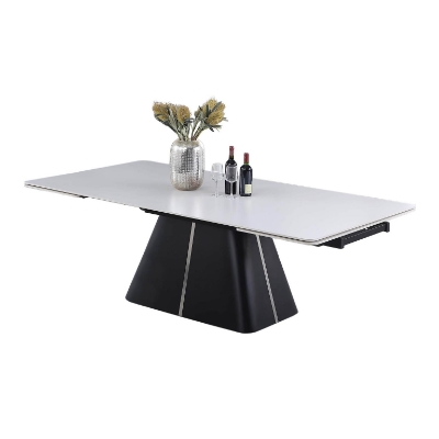 Show details for 87-126" Extendable Dining Table w/ Sintered Stone Top Picture of 87-126" Extendable Dining Table w/ Sintered Stone Top
