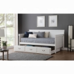 Picture of White Finish Wood Twin Day Bed