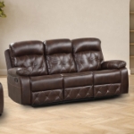 Picture of Leather Reclining Sofa