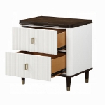 Picture of Metal Side Drawer Glide, 3/4 Extension Nightstand W/USB