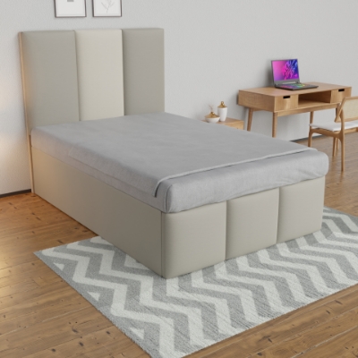 Show details for Affinity Bed with Headboard Picture of Affinity Bed with Headboard
