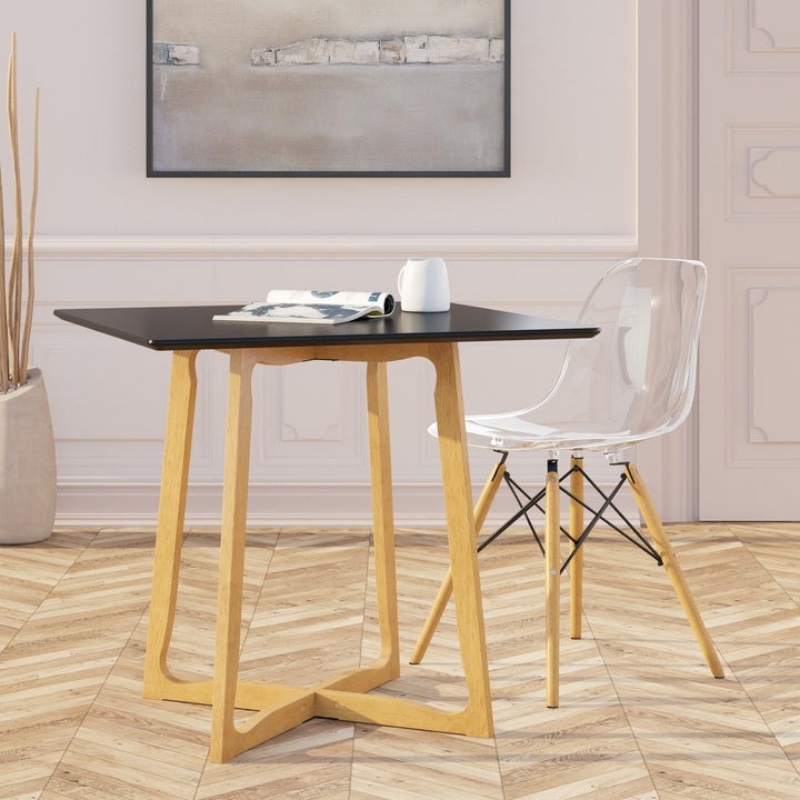 Picture of Modern Dining Side Chair with Base