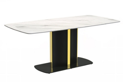 Show details for 55"/62"/71" Rectangular Dining Table with Glass Picture of 55"/62"/71" Rectangular Dining Table with Glass