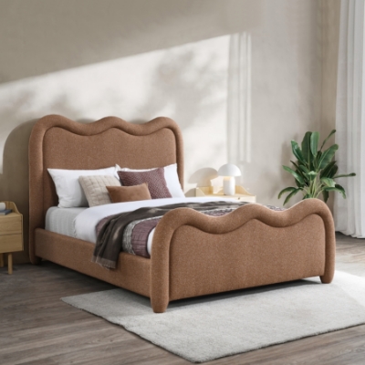 Show details for Fabric Upholstered Full Bed Picture of Fabric Upholstered Full Bed