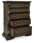 Picture of 43.5"W x 54"H Five Drawer Chest